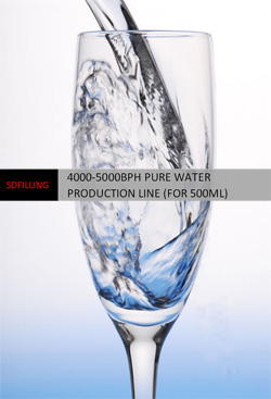 4000-5000BPH pure water line